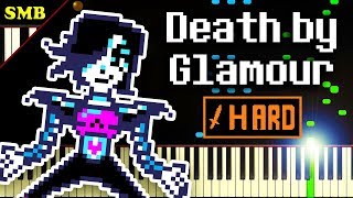 UNDERTALE - DEATH BY GLAMOUR - Piano Tutorial chords