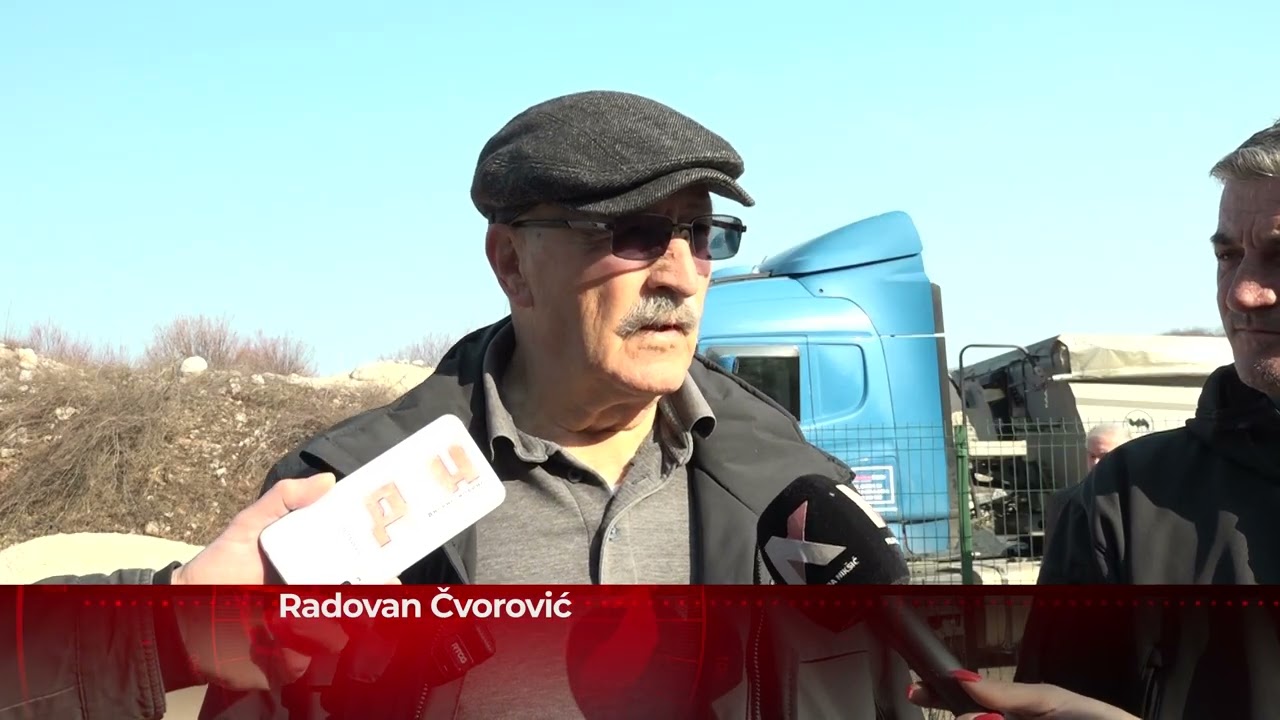 U župskom selu Zagrad mještani blokirali izlaz iz rudokopa