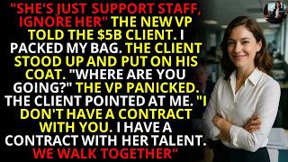 VP Called Me 'Just Support Staff' - The $5B Client Walked Out With Me | Corporate Revenge