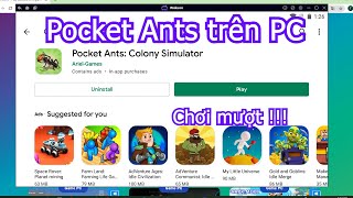 Tải Pocket Ants: Colony Simulator PC - Cách chơi PocketAnts trên Máy tính/ Laptop yếu mượt mà 2024 screenshot 3