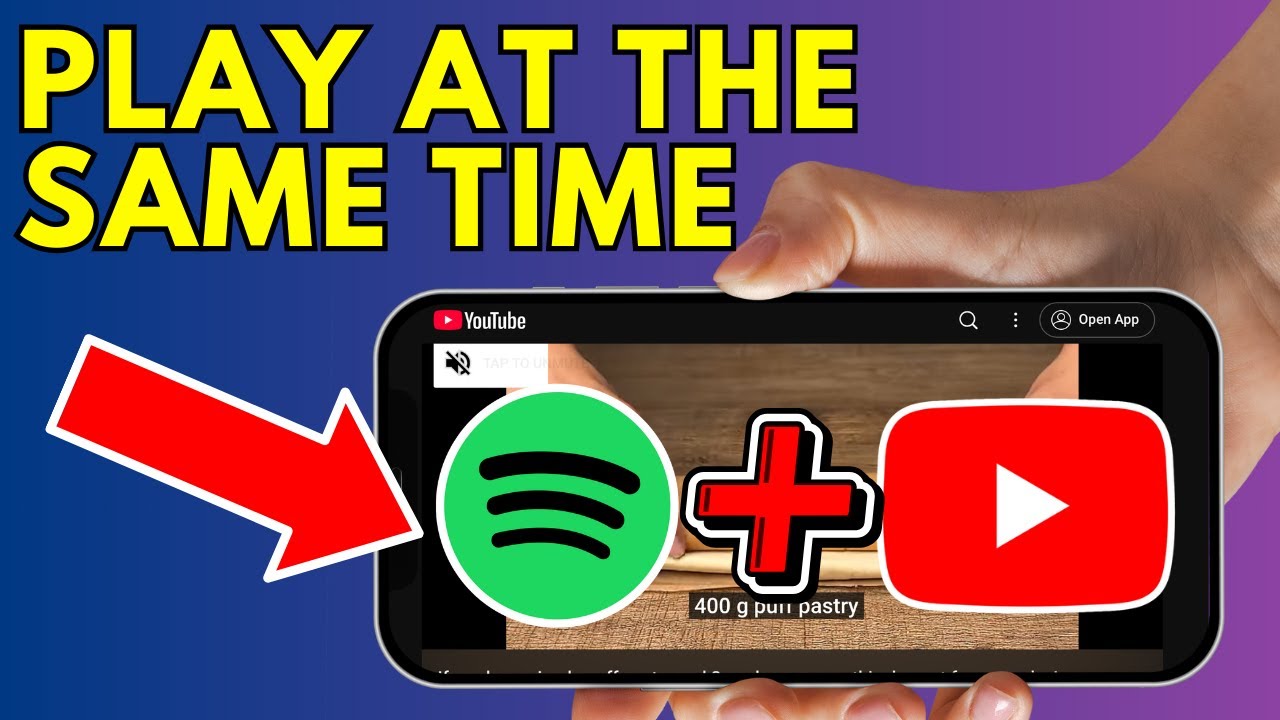 How To Play Spotify While Watching YouTube On iPhone - YouTube
