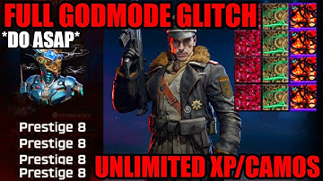 *NEW* FULL GODMODE XP/CAMO GLITCH! UNLIMITED XP/INFESTATION CAMO! BO7 GLITCHES! BO7 ZOMBIES GLITCH!