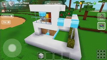 Block Craft 3D : Building Simulator Games For Free Gameplay#442 (iOS & Android) | Small Modern Home