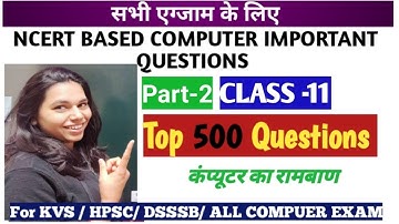 Part -2 COMPLETE COMPUTER SCIENCE NCERT CLASS -11|| #DATAHANLDING #flowofcontrol #kvstgtpgt