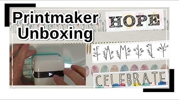 Printmaker Unboxing (We R Memory Keepers)