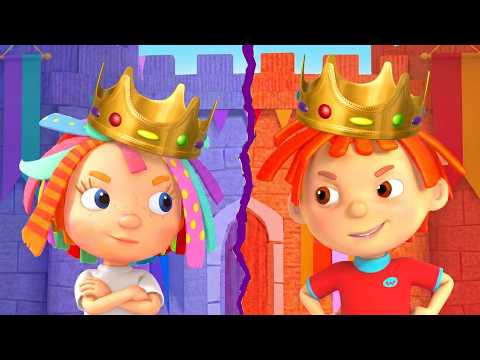 Elige tú quién merece ser Rey o Reina del jardín 👑 dibujos animados en español latino