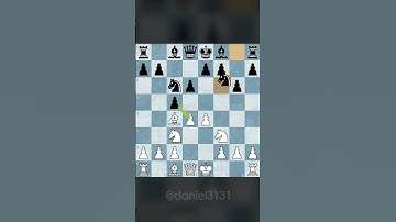 One Wrong Move Ends The Game! #chess #shorts