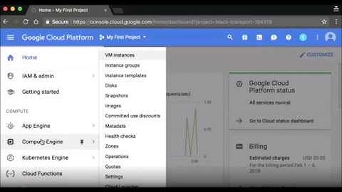 How to Create a VM and change/modify disks in the GCP console.
