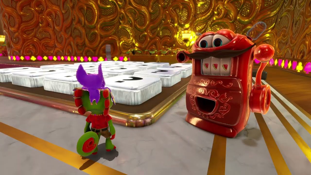 Yooka-Replaylee (PS5) Playthrough: Capital Cashino (3rd Half) Trading Chips, Matching Puzzle, Etc.