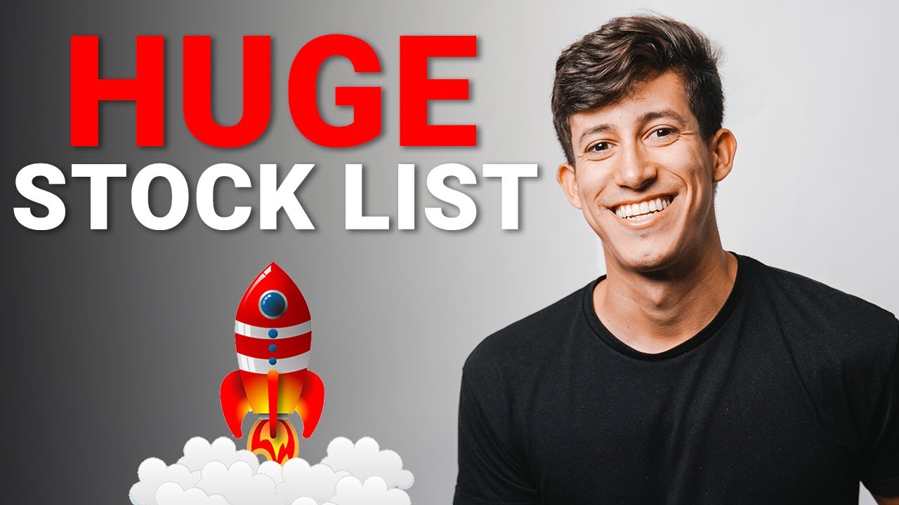 🚀 HUGE LIST OF CHEAP STOCKS (MARKET CRASH)
