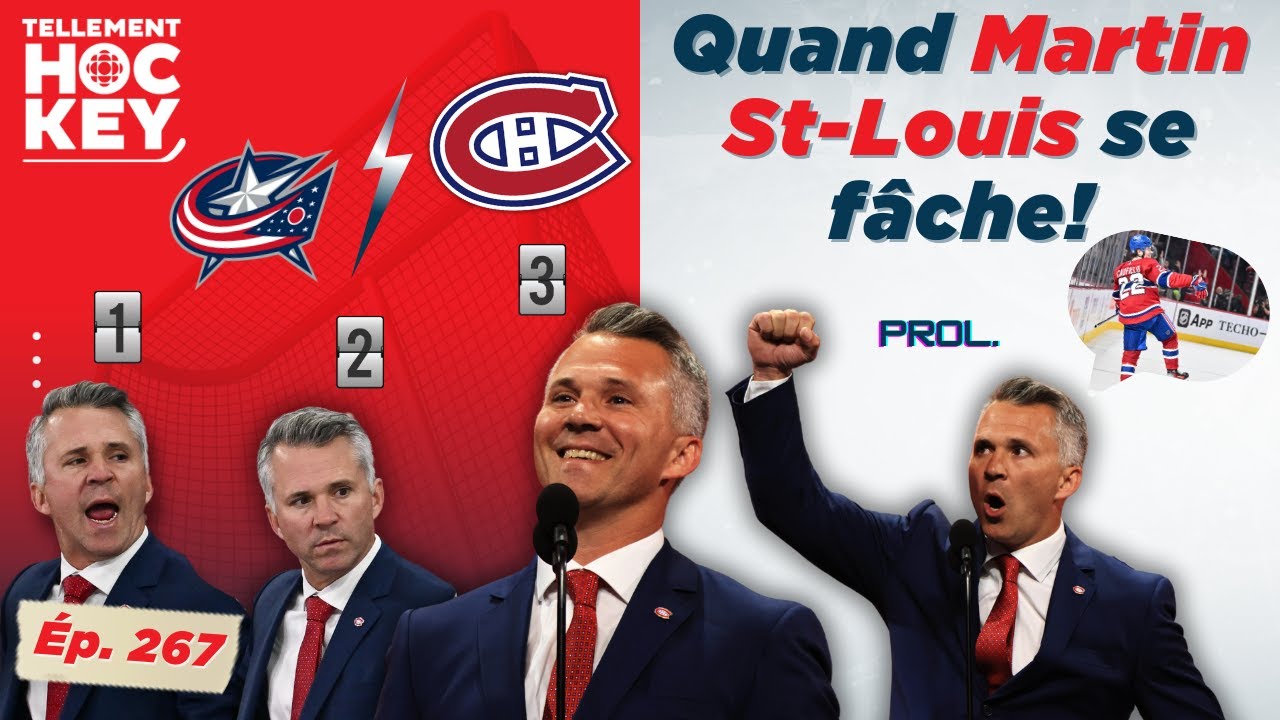 Martin St-Louis, savoir à quel moment se fâcher | Tellement Hockey ...
