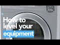 How to level your washing machine and dryer  encore by laundrylux