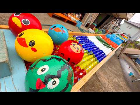 New generation Special Rainbow Collaboration Marble Run ASMR ⭐️ Pro Builder's Secret Tracks