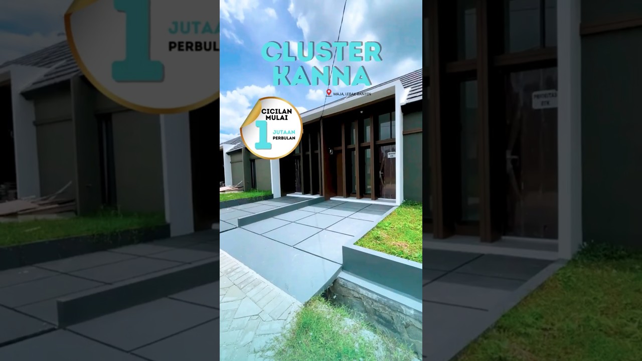 CLUSTER KANNA | COCOK UNTUK RUMAH PERTAMA KAMU  