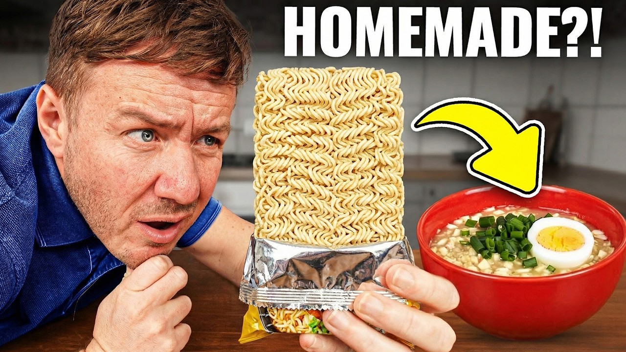 Приготовление (не совсем) быстрорастворимой лапши быстрого приготовления