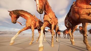 Realistic Horse with New animations UPDATE 2.0