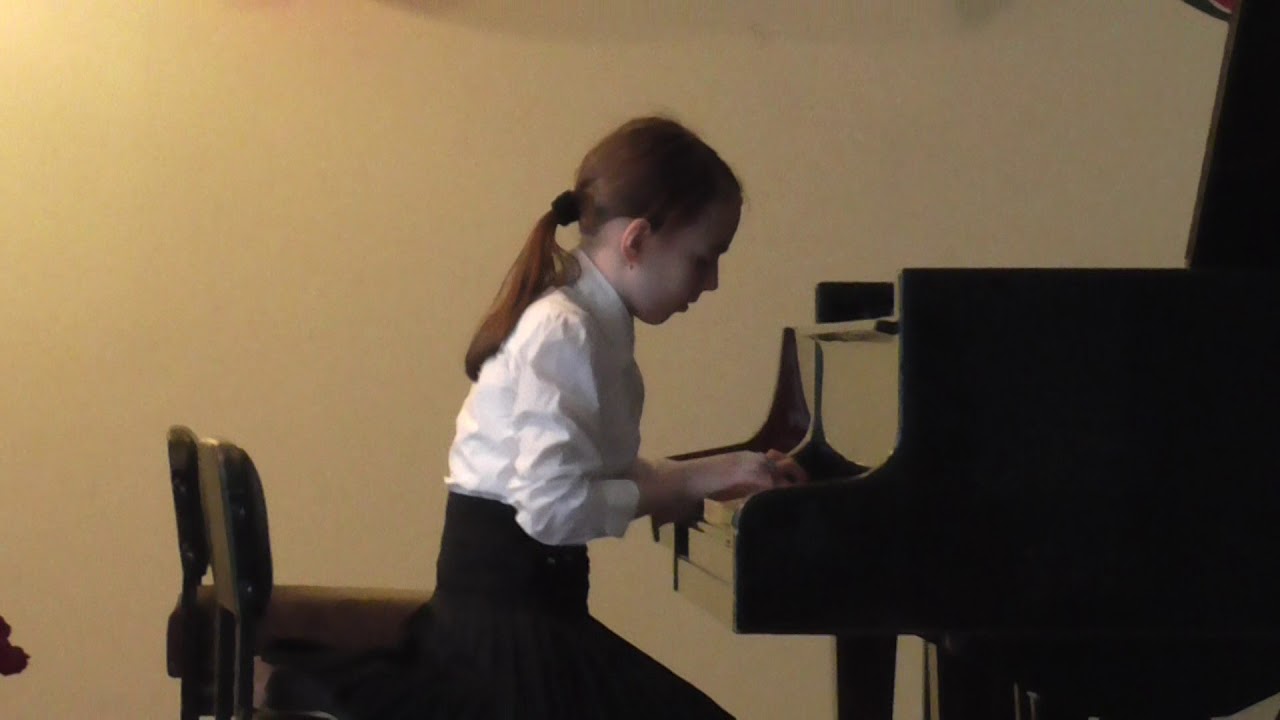 Анна Шубникова, И.С. Бах, .6 маленьких прелюдий, №2 до-минор