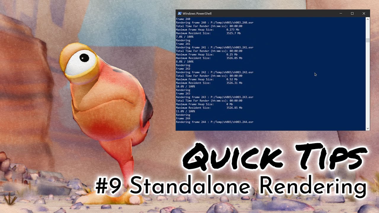 Quick Tips #9 - Standalone Rendering - YouTube