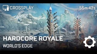 APEX LEGENDS - xim HARDCORE ROYAL WORLD'S EDGE ! should i play overwatch 2