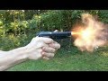 Beretta 84  slow motion  240 fps