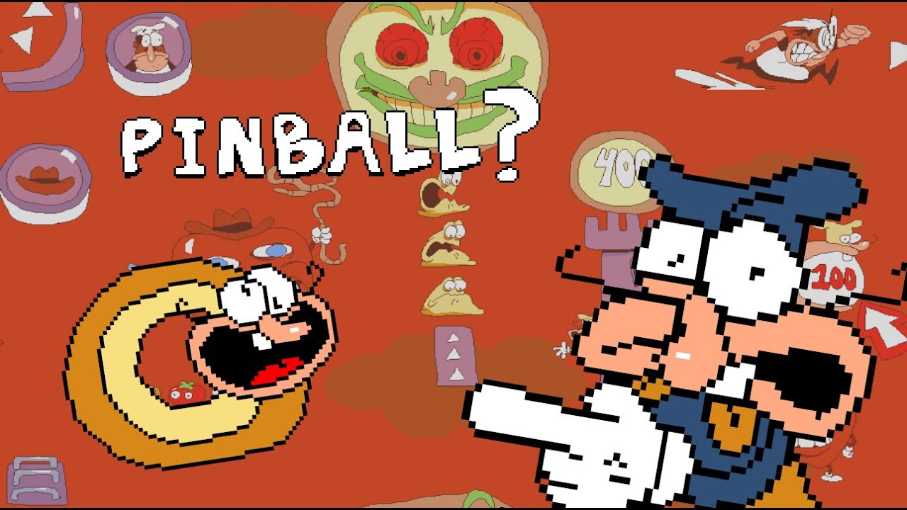 Pizza Tower Light - Space pinball remake as new noise