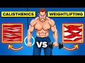 Study reveals calisthenics vs weightlifting which one is best for you  the workout show