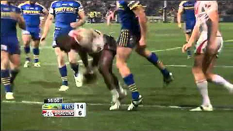 NRL Highlights | RND 13 Eels v Dragons ( Hls )