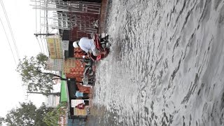  sài gòn mưa lớn ngập do bão số 9 