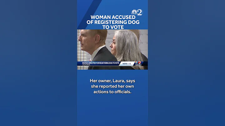 California woman accused of registering dog to vote