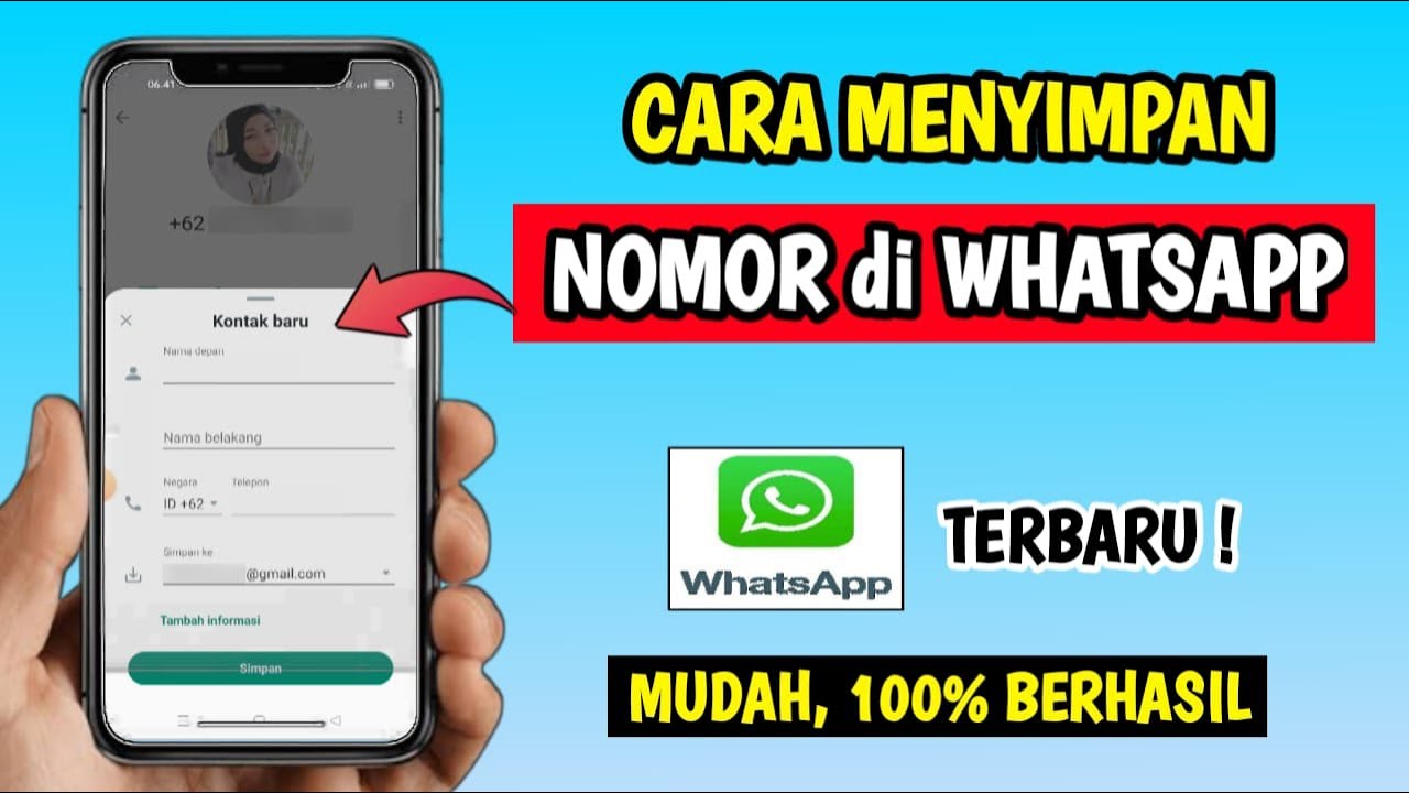 Cara Menyimpan Nomor Di Whatsapp Cara Menambahkan Kontak Di Whatsapp Cara menyimpan nomor di whatsapp cara menambahkan kontak di whatsapp