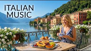🎶 Italian Vibes & Mediterranean Music 🎶 2+ Hours Scenic Amalfi Coast & Lake Como Relaxation 4K