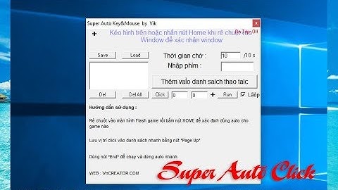 #1 Áp dụng phần mềm Super Auto Click vào chơi Vua Hải Tặc | NVX