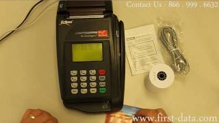 Eclipse Credit Card Machine Basics - By First-Data.com