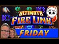 Ultimate fire link friday chasing a huge mega on olvera street  china street lasvegas slots