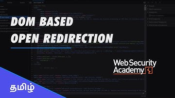 DOM Based Open Redirection Vulnerability Explained in Tamil