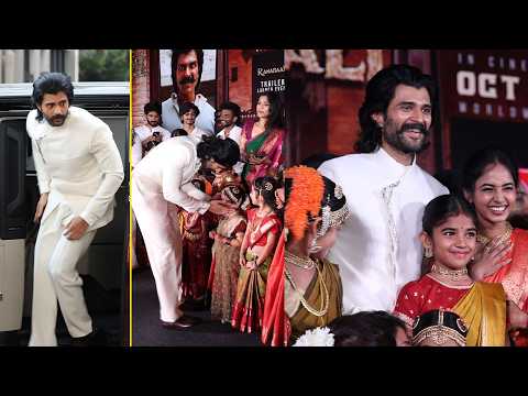 Vijay Deverakonda Exclusive Visuals | #Ranabaali Trailer Launch Event