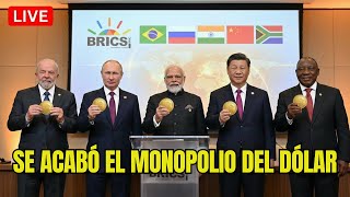 Los BRICS rompen el  monopolio del dólar con su nueva moneda digital