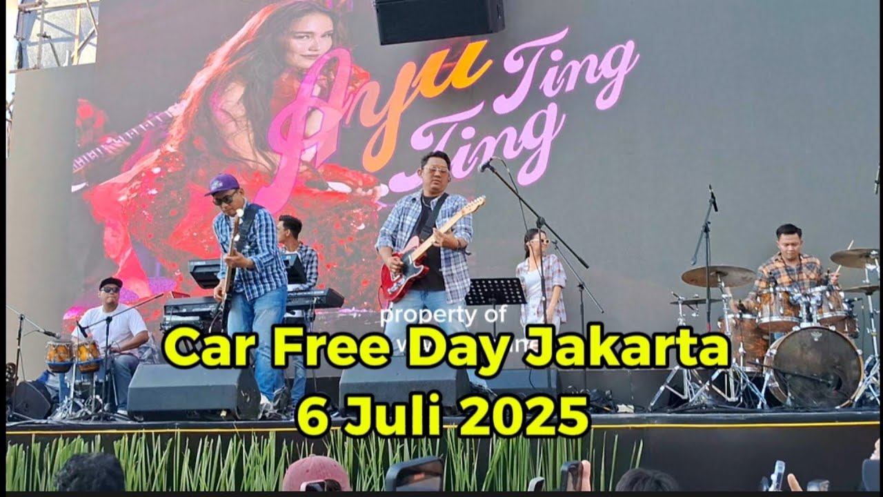 Car Free Day Jakarta 6 Juli 2025 ada Ayu Tingting