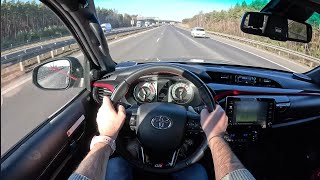 2025 Toyota Hilux GR Sport (2.8 D-4D 204 hp) | POV Test Drive #2327 joy blacke 