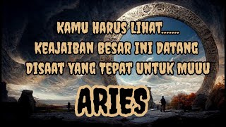 🪄Aries🌠👀Kamu Harus Lihat Ini...... Keajaiban Besar Ini Datang Disaat Yang Tepat Untuk Muu😇