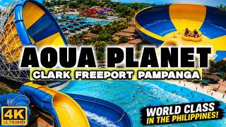 4k Extreme Rides At Aqua Planet Water Park Clark Freeport Pdananga  Tour 2026