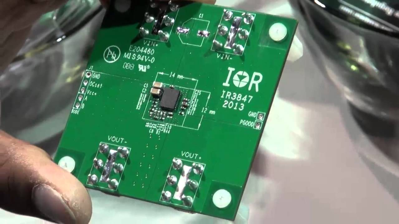 International Rectifier explains their latest SupIRBuck integrated DC/DC converters at APEC 2013