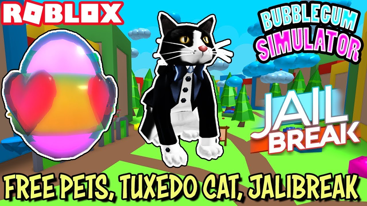🔴 ROBLOX LIVE 🔴 VOTE! - JAILBREAK UPDATE, FREE PETS IN BUBBLEGUM SIM, TUXEDO CAT, DEATHRUN, MM2