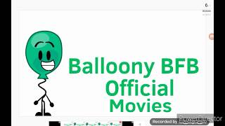 Balloony Bfb Official Movie Logo (2020)