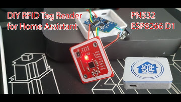 DIY RFID Tag Reader for Home Assistant: 3D Printed Case with PN532, ESP8266, WS2812B LED & Buzzer!