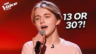 Tiny Singers With SHOCKINGLY Mature Adult Voices! | The Voice Kids