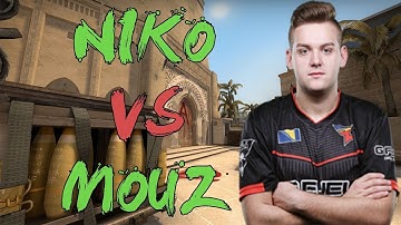 CSGO: POV FaZe NiKo vs mousesports (29/18) mirage @ ESL Pro League Season 6 EU