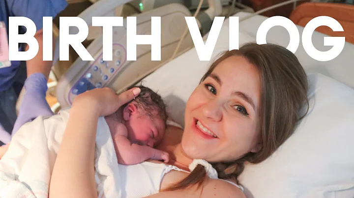 RAW + EMOTIONAL UNMEDICATED BIRTH VLOG | Labor and...