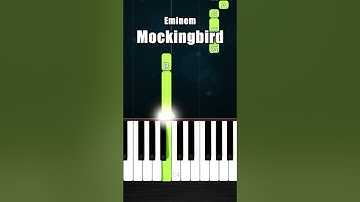 Eminem - Mockingbird - BEGINNER Piano Tutorial
