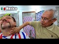 💈$3 CLASSIC BARBERSHOP SHAVE & GOATEE (77 Yr Old Barber w/ 50 Yrs Experience!) 🇲🇽 San Cristobal ASMR